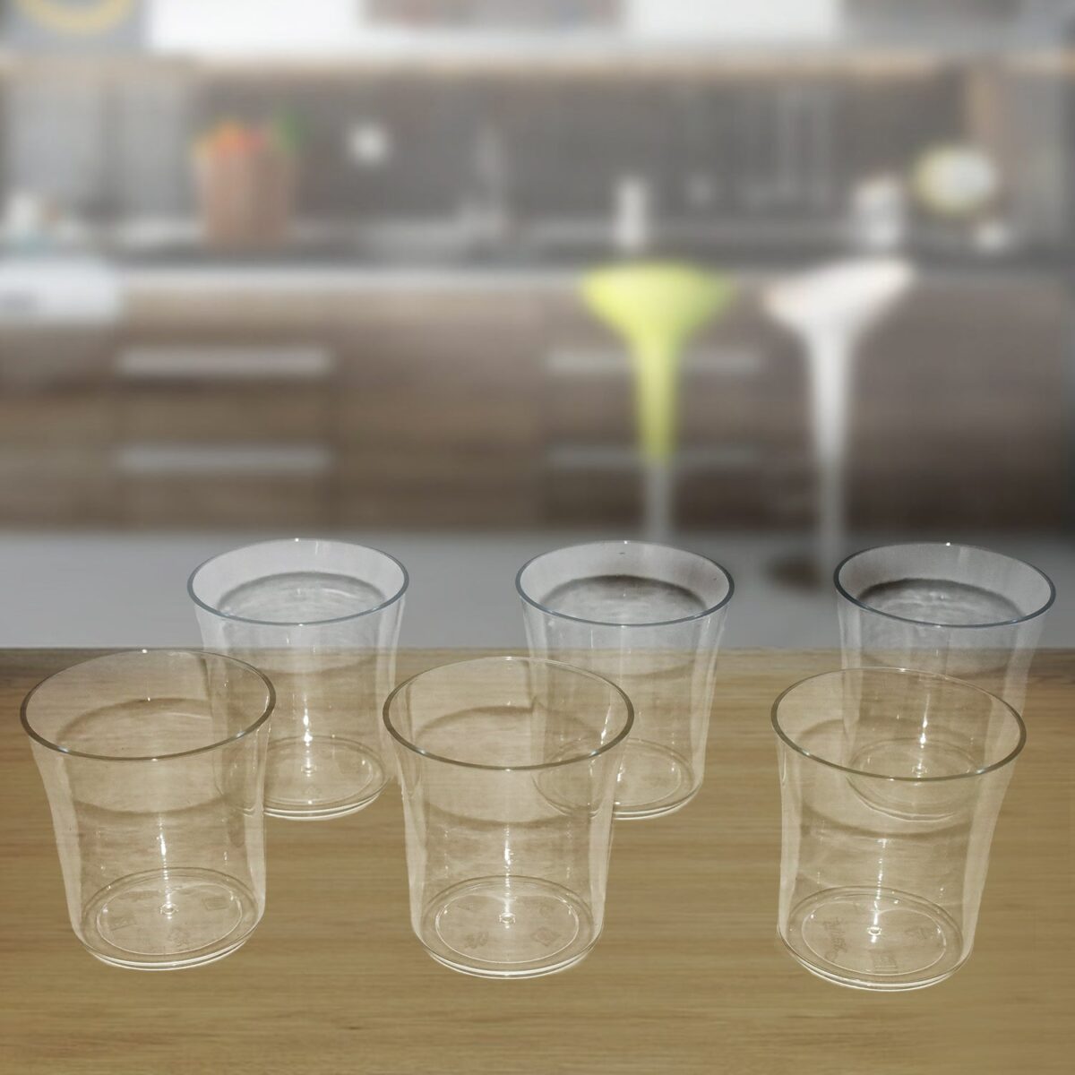 Apex Welcome Plastic Glass Set for Daily Use Ã¢â‚¬â€œ Set of 6 - Image 6