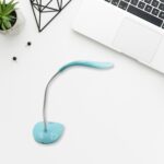 Study lamp Led Touch On Off Switch Student Study Reading Dimmer Led Table Lamps White Desk Light Lamp - Image 5