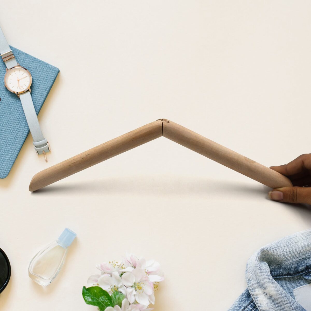 Wood Clothes Hanger,  Wooden Suit Hangers, Coat Hangers, - Image 5
