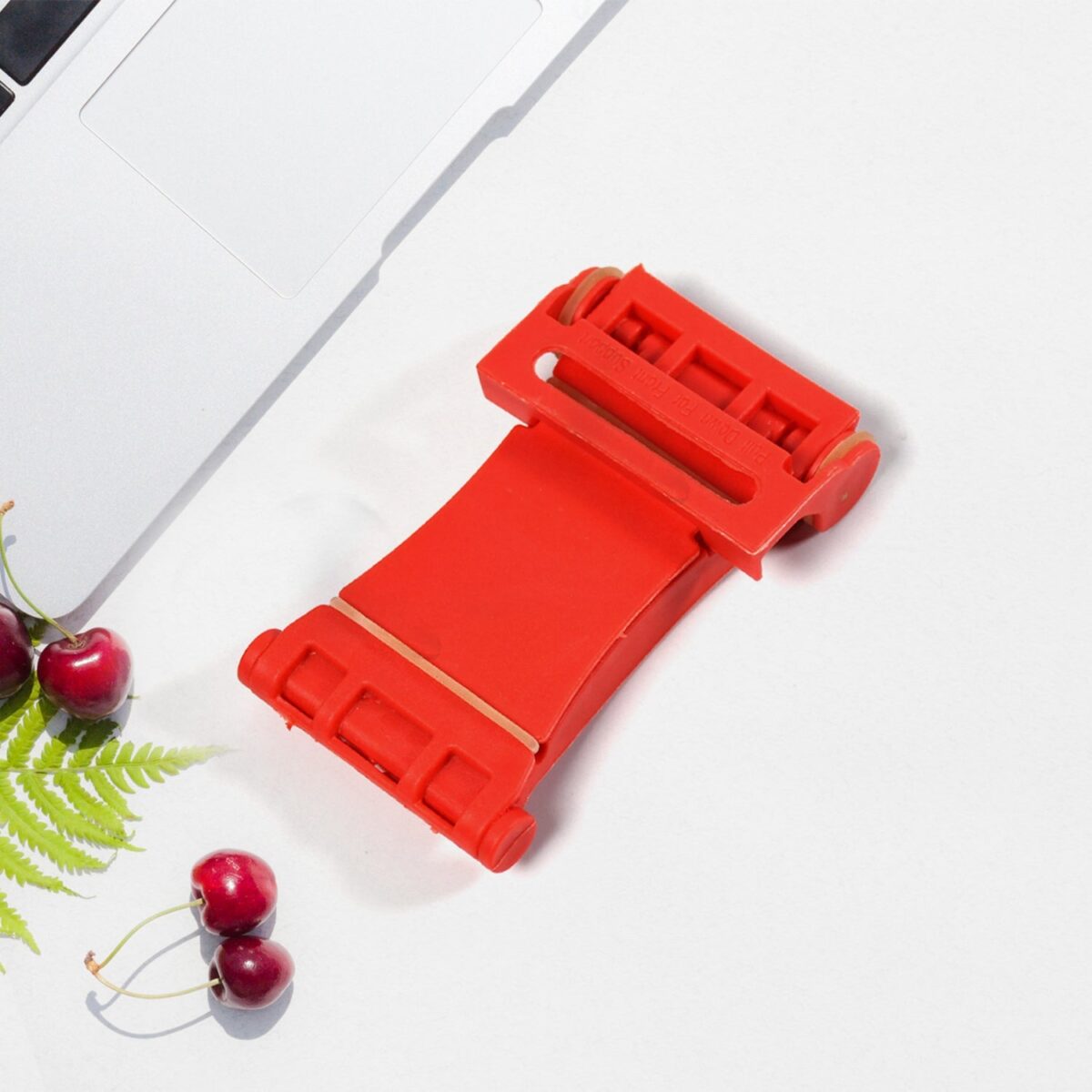 Adjustable Foldable Plastic Square Mobile Stand Premium Mobile Stand Use For Home , Office & Multiuse - Image 1
