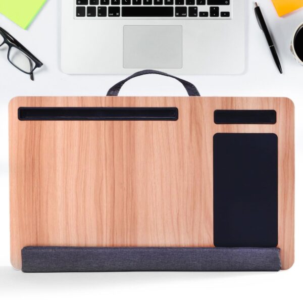 Portable Laptop Table with Mouse Pad (55Ã—35 Cm / 1 Pc)