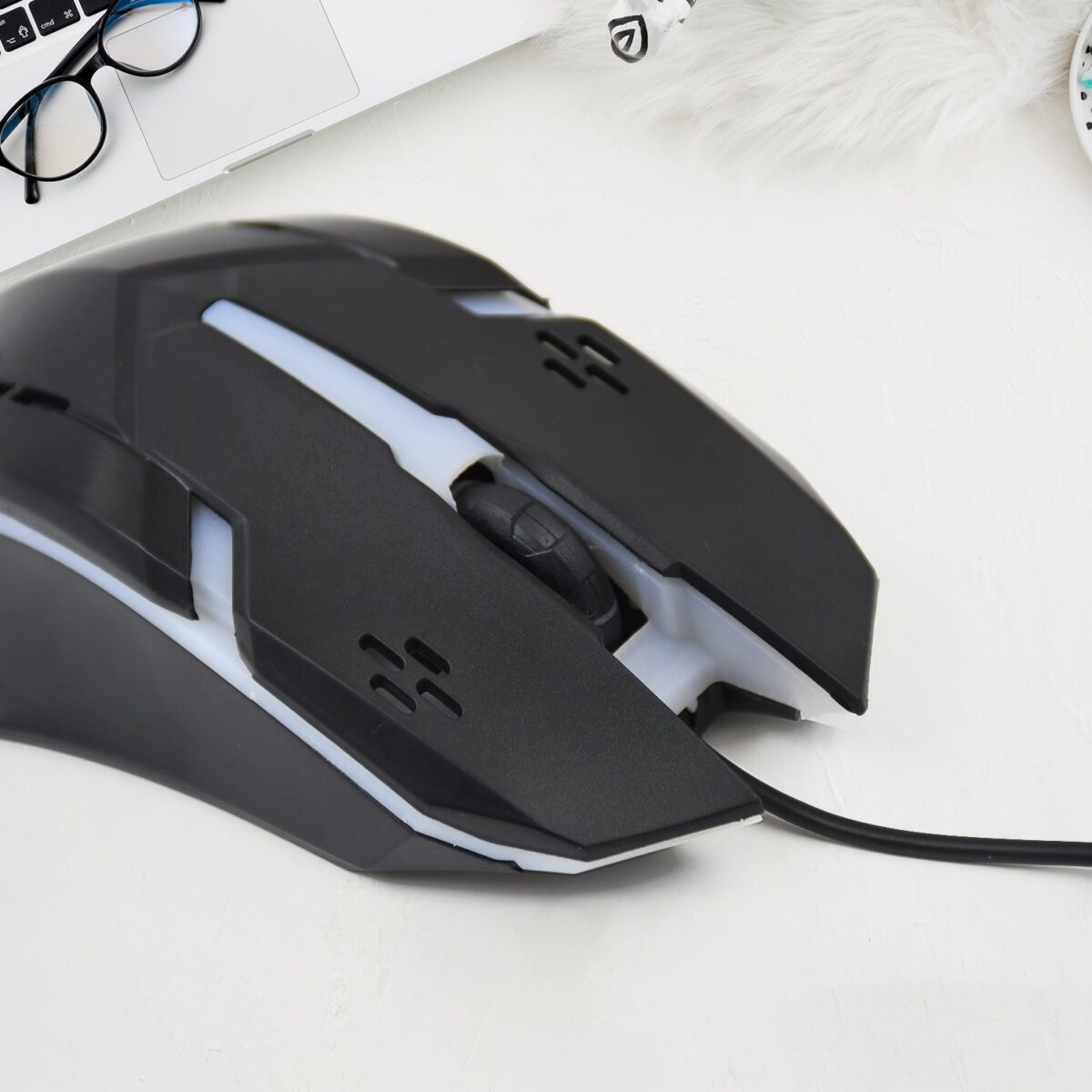 Computer / Laptop USB Wired Optical Mouse (1 Pc) - Image 3