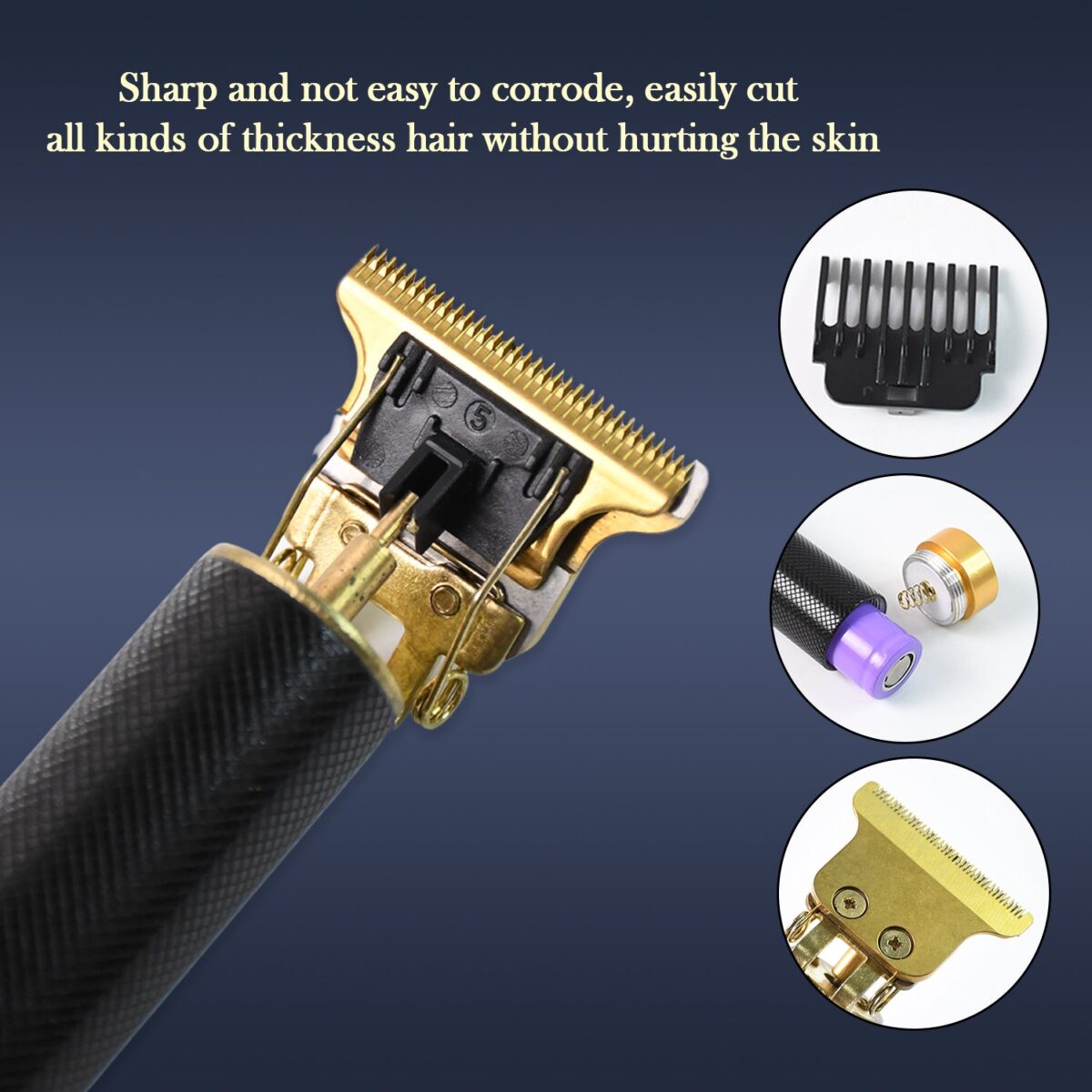 Rechargeable Hair Trimmer, Hair accessories - Image 4