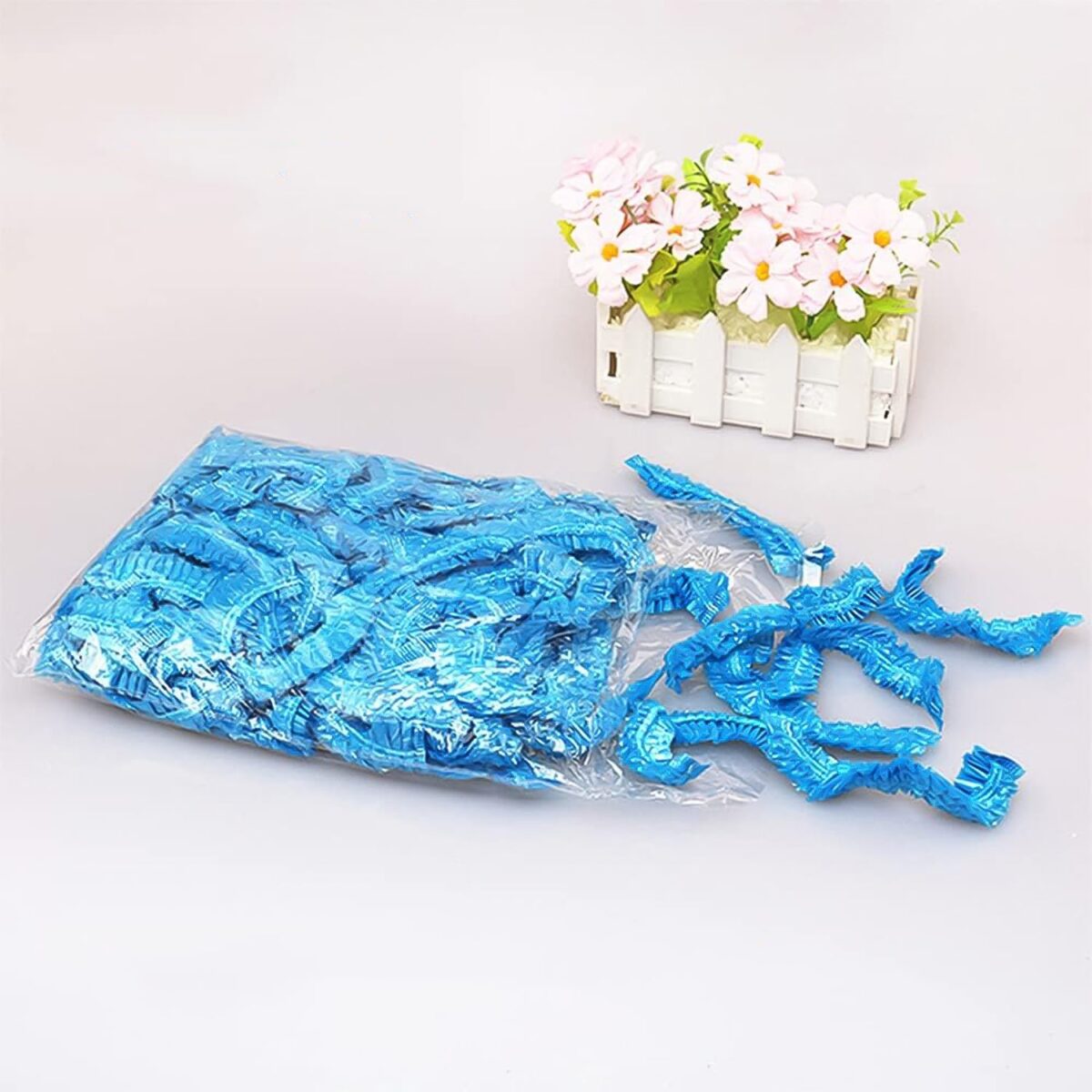 Shower Cap, Waterproof Disposable Shower Cap, 100 Pieces, Hair accessories - Image 3
