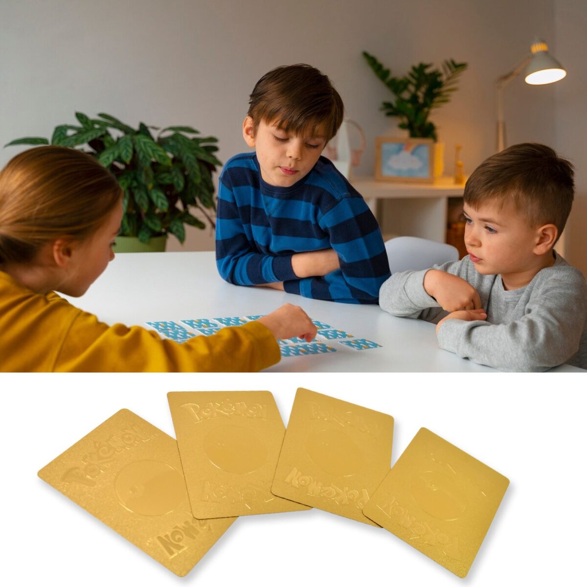 Pocket Monster Golden Trading Playing Cards (55 Pcs Set) - Image 3