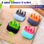 Hand Palm Peeler with Rubber Grip for Fruits & Vegetables - Image 6