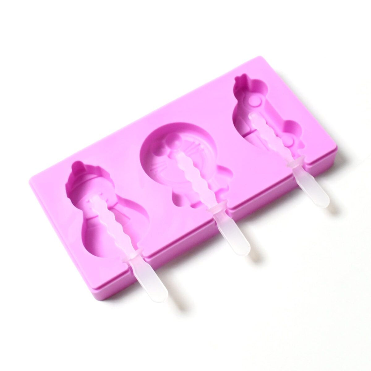 Silicone Popsicle Molds for Summer with Sticks & Lids - Image 4