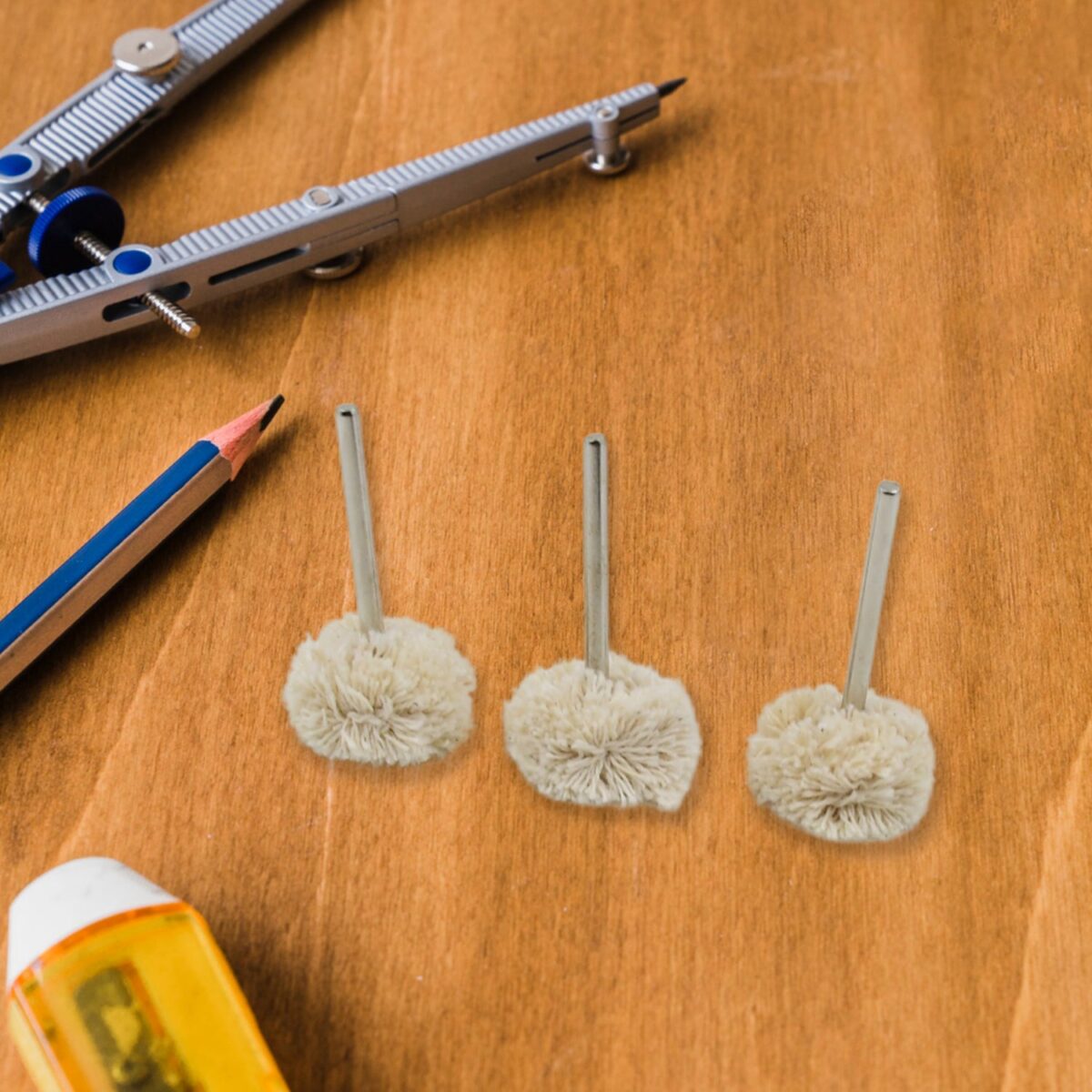 Cotton Polishing Buffing Wheel for Dremel Polishing Kit (3 Pc Set) - Image 3