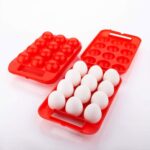 Plastic Egg Carry Tray Holder Carrier Storage Box - Image 3
