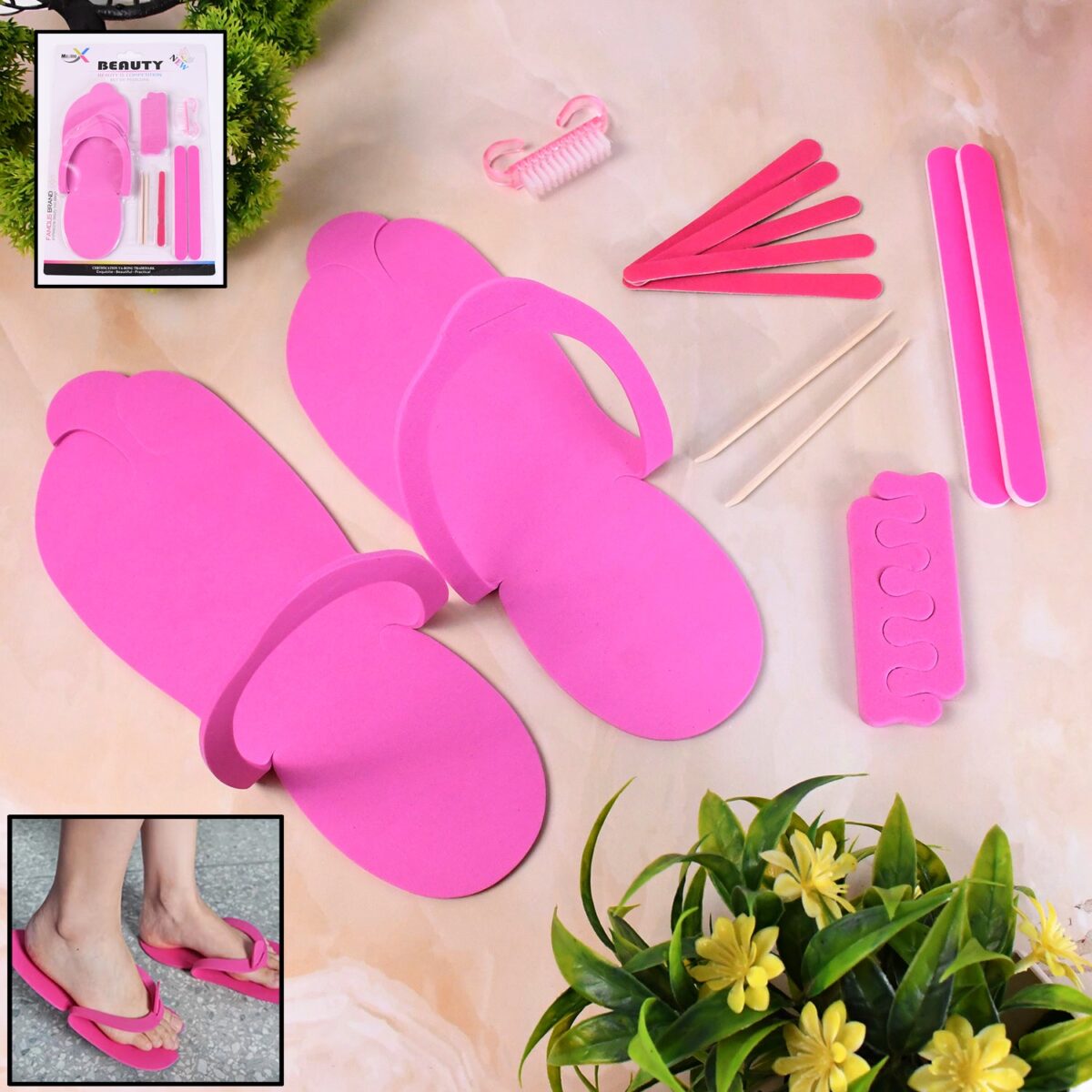 Salon Pedicure Kit, Professional Pedicure Tools Set (13 Pcs Set) - Image 1