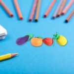 Mini Cute Veg & Fruit Erasers â€“ 3D Colorful Eraser Set for Kids (4 Pc) - Image 7