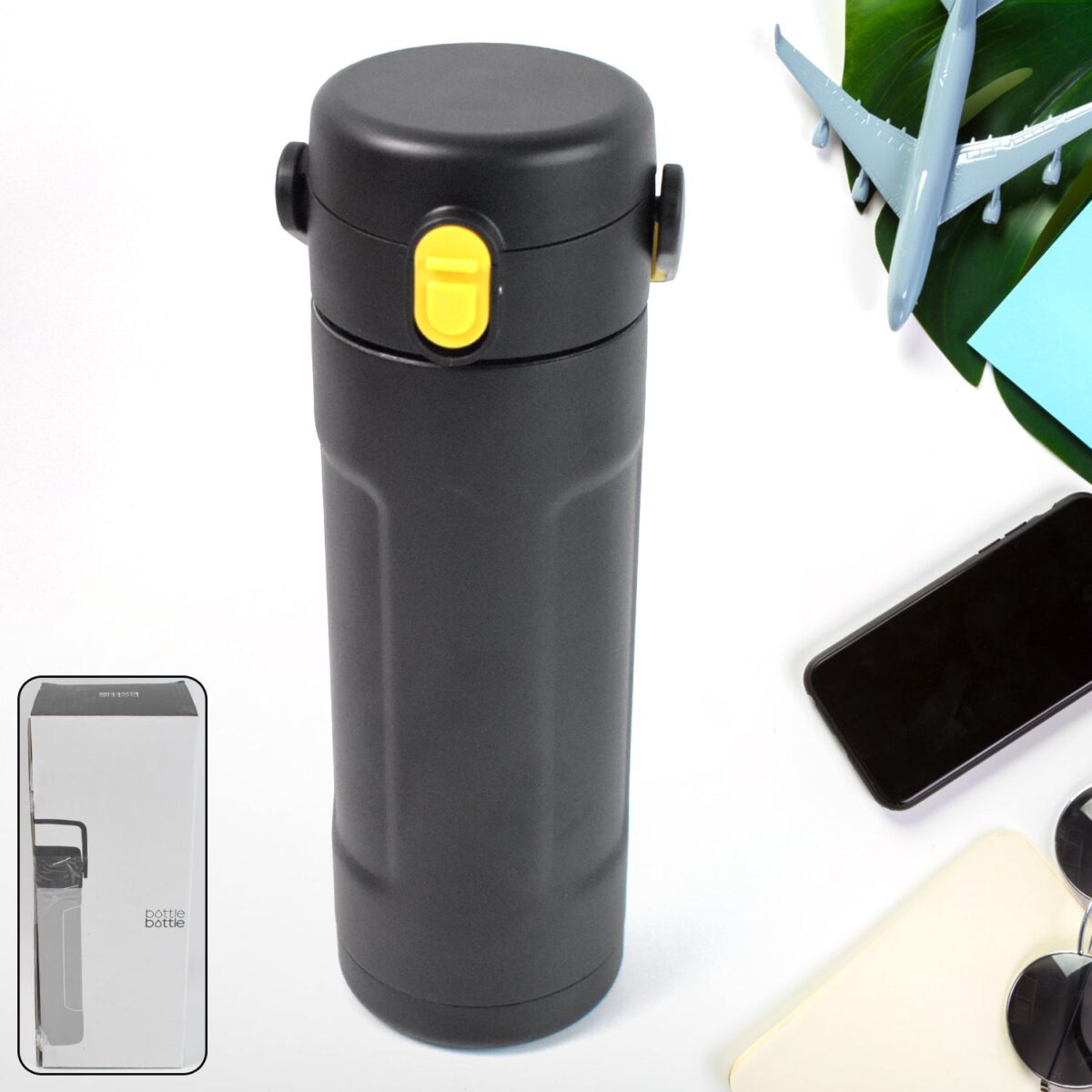 Insulated Water Bottle - Vacuum Sealed, Leak Proof, BPA Free - Perfect for Hot & Cold Beverages - Image 6