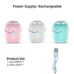 Portable Mini USB Humidifier with Light, Cool Mist & Essential Oil Diffuser (250ML) - Image 6