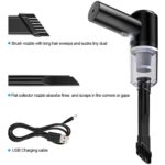 2 in 1 Wireless Vacuum Cleaner â€“ 120W Handheld USB Rechargeable for Home & Car (1 Pc) - Image 6