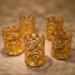 Large Dimond Layer Golden Jhoomer For Home Decoration - Image 3