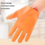 Gloves Silicone Thumb Knife Finger Protector Gears Cutting Vegetable Harvesting Knife - Image 7