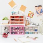 Storage Box 9 Grids Multi-purpose Durable Desktop Drawer Organizer for Pencils Storage Holder Hanging Hole Design for Small Items - Image 3