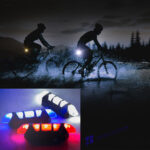 Rechargeable Bicycle Front Waterproof LED Light (Blue) - Image 3