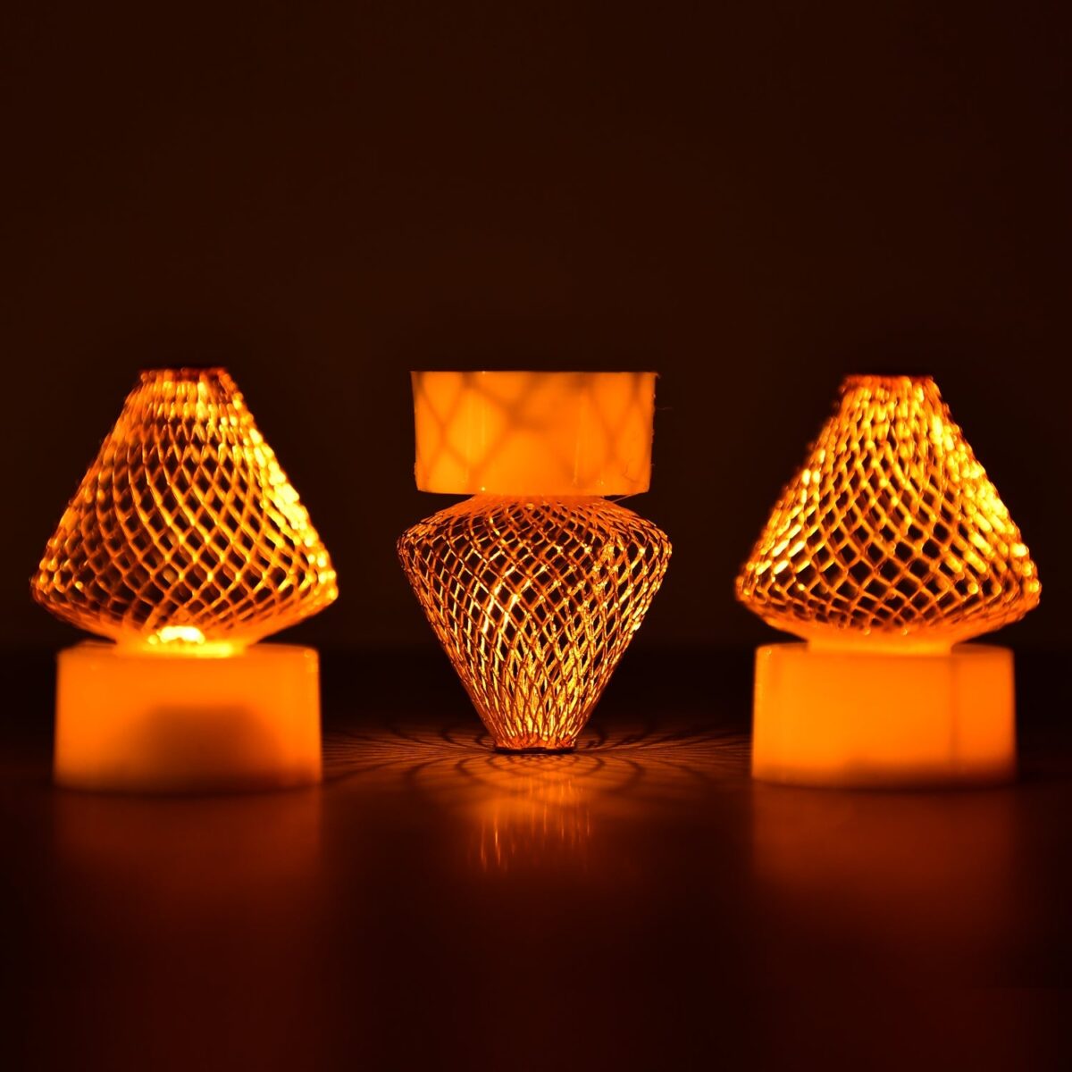 12Pcs Flameless LED Tea Light Candles for Home & Event Decor - Image 1