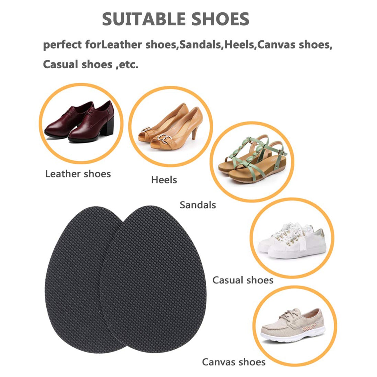 02_56dbea48-4612-4b87-9525-6b36bbc274ee.jpg Self Adhesive Anti Slip Grip Sticker For Shoes, Sandals, Heels (1 Pc) - Image 3