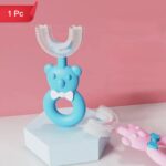 Baby Bear U-shaped Toothbrush Silicone Brush Head (1 Pc) - Image 3