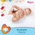 Champs Soft and Dry Baby Diaper Pants 74 Pcs (Medium Size M74) - Image 8