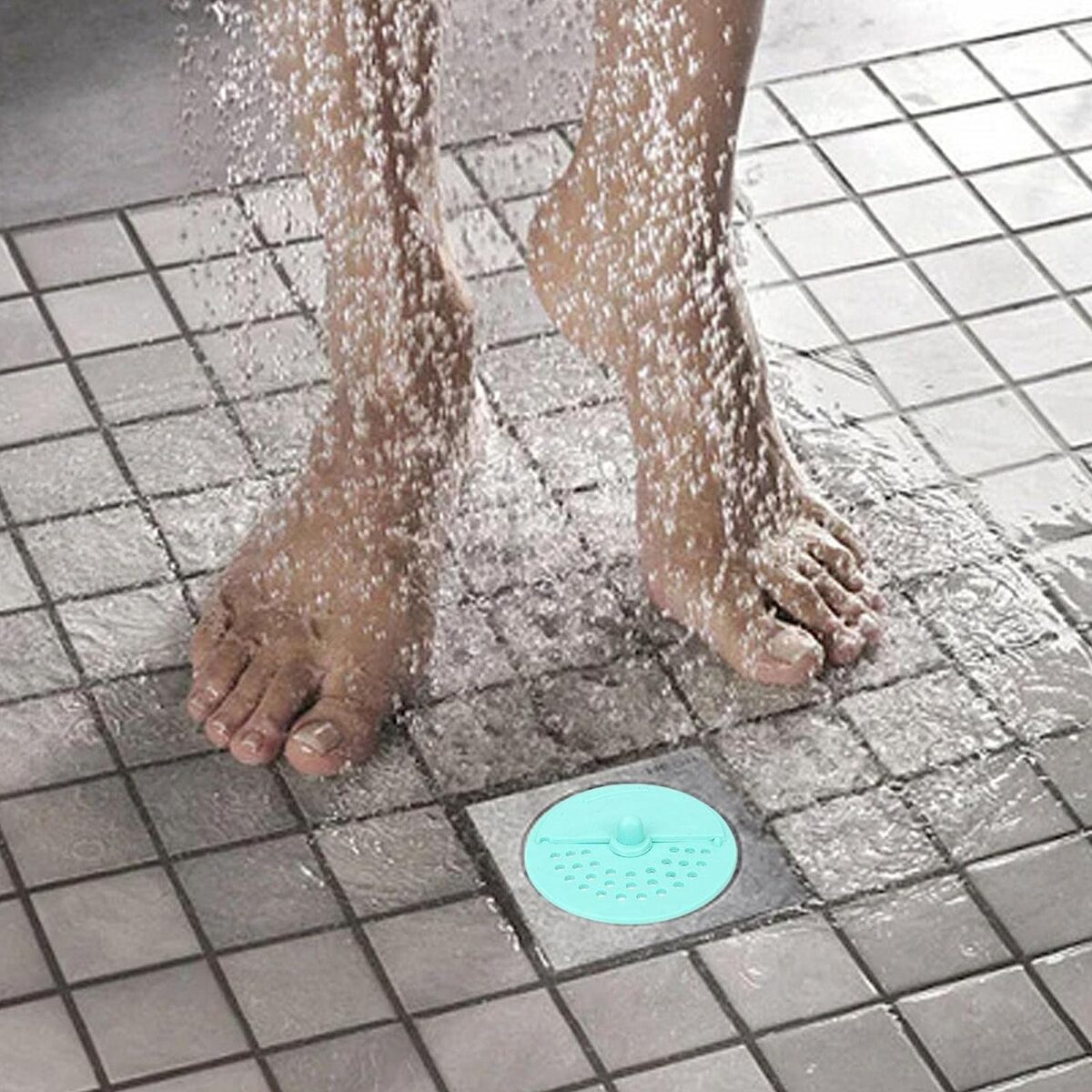 Drain Cover Round Rubber Anti-Odor Floor Drain Shower Waste Water Drainer Bathroom Filter Kitchen Sink Filter Silica Gel Hole Bath Plug For Toilet Kitchen Balcony 1pcs - Image 6