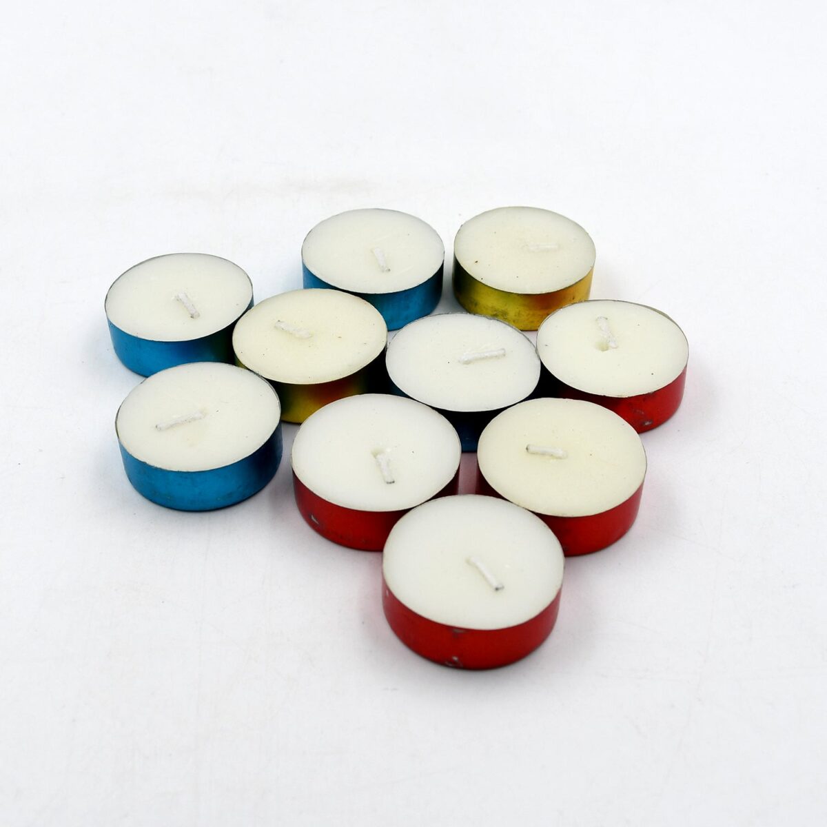 DECORATIVE COLOR CANDLE LIGHT CANDLE PERFECT FOR GIFTS, HOME, ROOM, BIRTHDAY, ANNIVERSARY DECORATIVE CANDLES (10 Pc Set) - Image 3