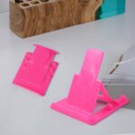 Adjustable Foldable Plastic Mobile Phone Stand Holder (1 Pc) - Image 4