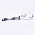 Stainless Steel Wire Whisk,Balloon Whisk,Egg Frother, Milk & Egg Beater (8 inch) - Image 3