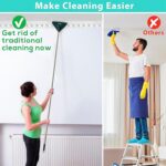 2-in-1 Extendable Triangle Mop â€“ Retractable, 360Â° Rotating, Telescopic & Reusable Mop Heads (1 Pc) - Image 3