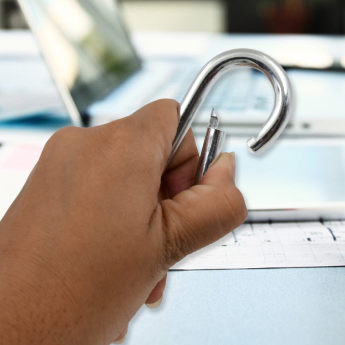 Stainless Steel Snap Hook (8Ãƒâ€”80 MM / 1 Pc) - Image 3