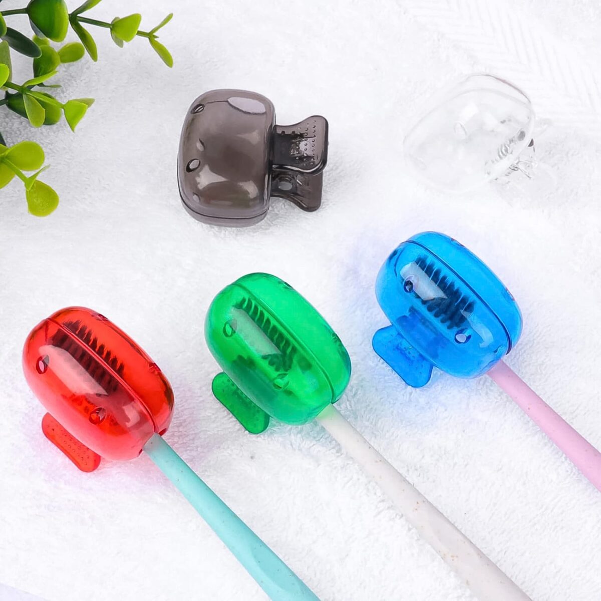 Plastic Toothbrush Head Cover Cap (1 Pc) - Image 3