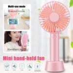 Portable Handheld Fan used in summers in all kinds of places including household and offices etc.(Battery Not Include) - Image 3