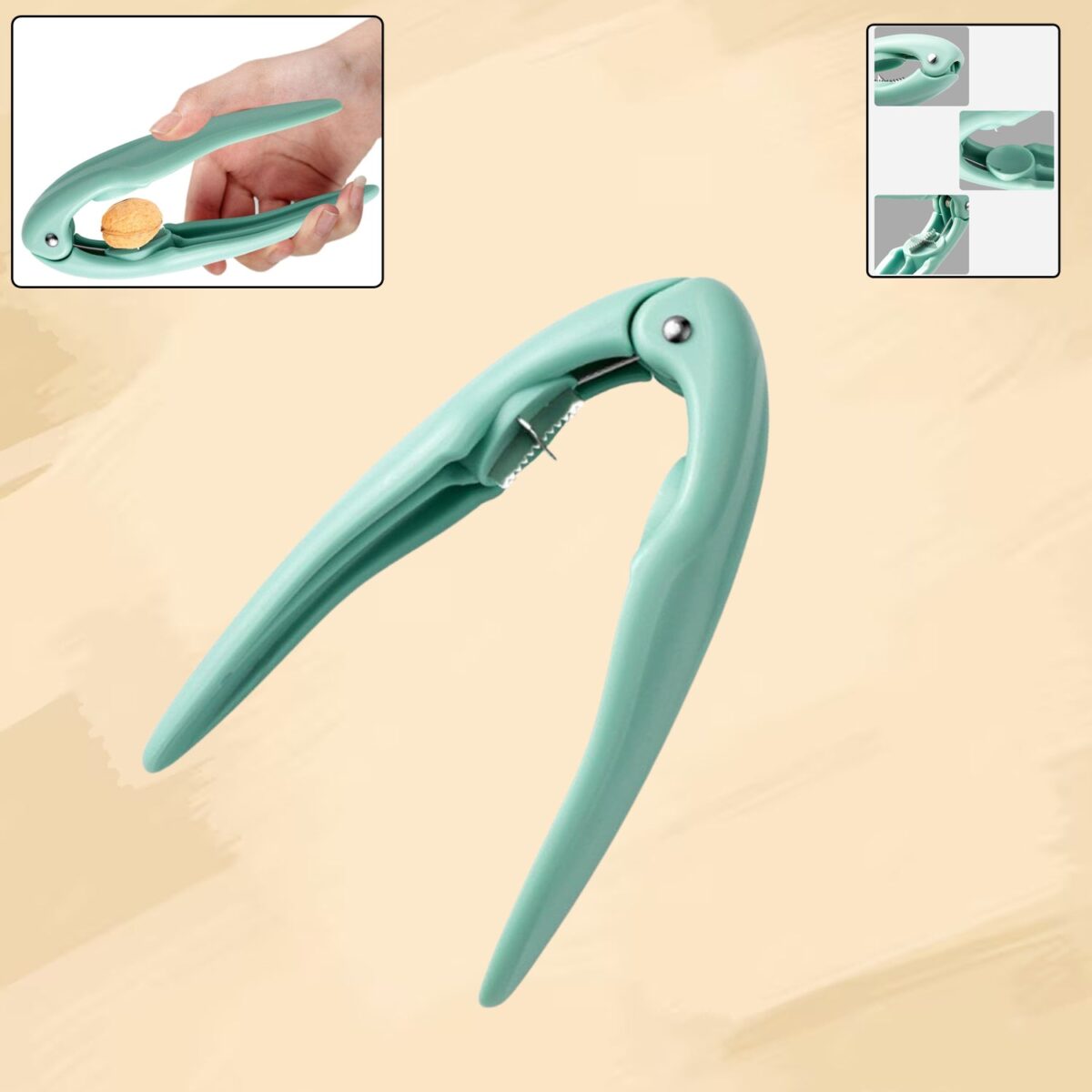 Nutcracker Chestnut Nuts Opener Clip (1 Pc) - Image 1