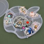 Plastic Apple Shape Jewellery Storage Box (1 Pc) - Image 4