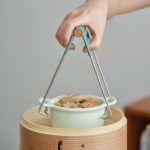 Kitchen Tongs, Bowls Clip Wearâ€‘Resistant Bowls Plates Clip Lifter For Restaurants for Kitchen (1 Pc) - Image 3