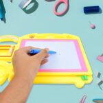 Bus Shape Drawing & Writing Slate Board for Kids (1 pc / 32 Ã— 21 Cm) - Image 3