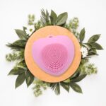Waterproof Heart-Shaped Face Wash Brush | Silicone Facial Cleansing & Exfoliating Scrubber for Women - Image 3
