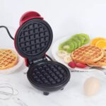 Mini Waffle Maker Machine Waffle Iron Home Appliances Kitchen Gift Easy To Clean, On-Stick Surfaces, Perfect Breakfast, Dessert, Sandwich, Cakes, Other Snacks Machine - Image 7