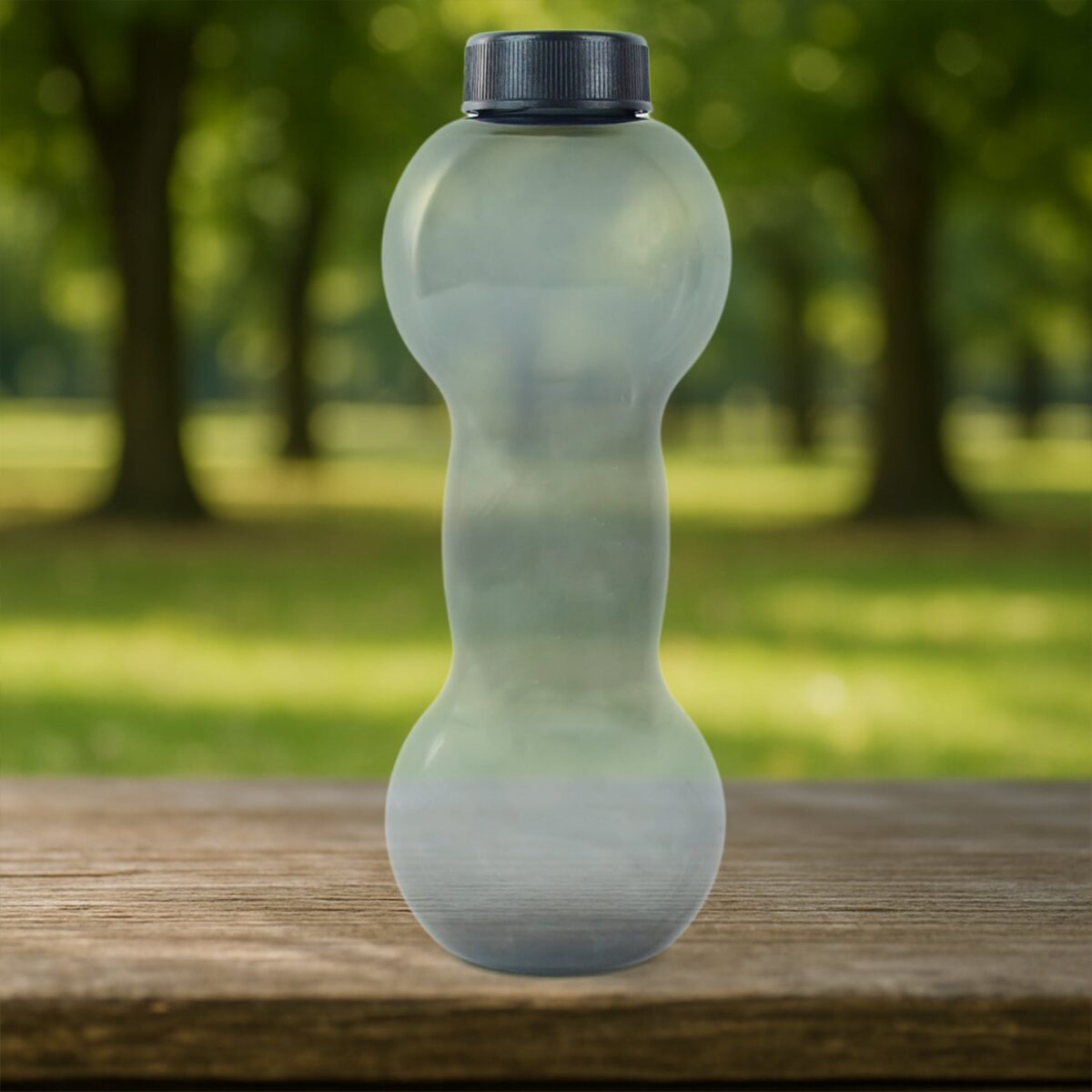 Dumbbell Water Bottle Gym Water Bottle Use For School , Gym , Office Use (550 ml) - Image 3
