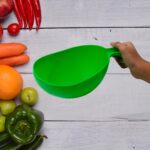Rice Bowl Thick Drain Basket with Handle - Image 3