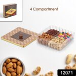 Plastic Super King Exclusive Mukhavasdani Dry Fruit boxes (1 Pc) - Image 2