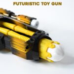 TTG LED Laser Gun Toy â€“ Battery Operated Space Blaster with Flashing Lights & Sound (1 Set) - Image 3