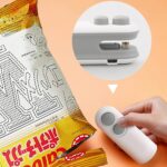Mini Bag Sealer, 2 in 1 Seal & Cutter Heat Sealers - Image 7