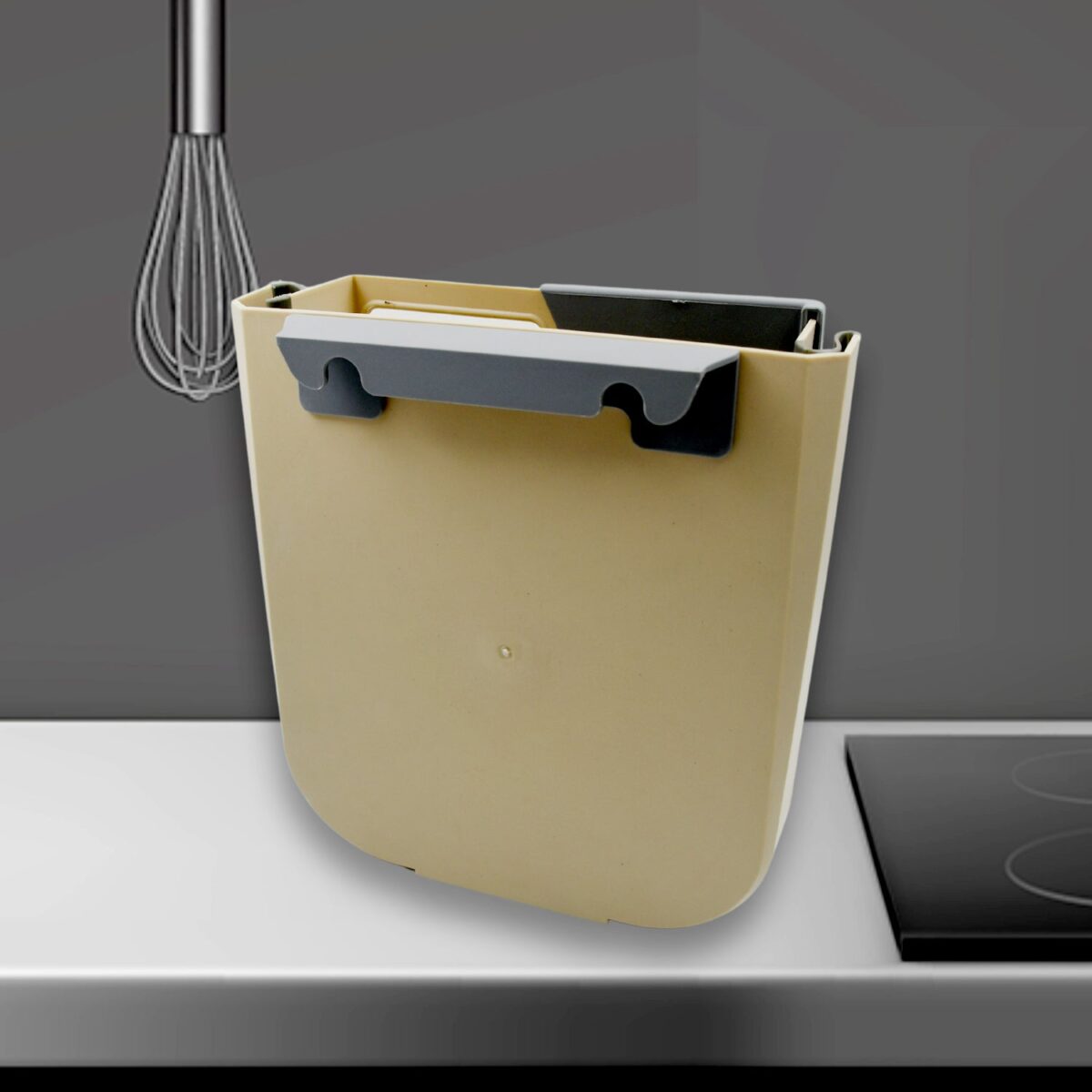 Foldable Hanging Trash Can Ã¢â‚¬â€œ Space-Saving Waste Bin for Kitchen, Bathroom & Car - Image 4