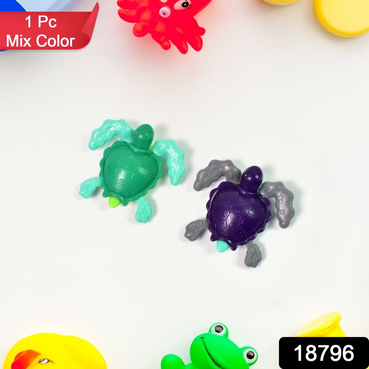 Small Diy Turtle Toy, Mini Turtle, Sea Turtle (1 Pc / Mix Color & Design) - Image 2
