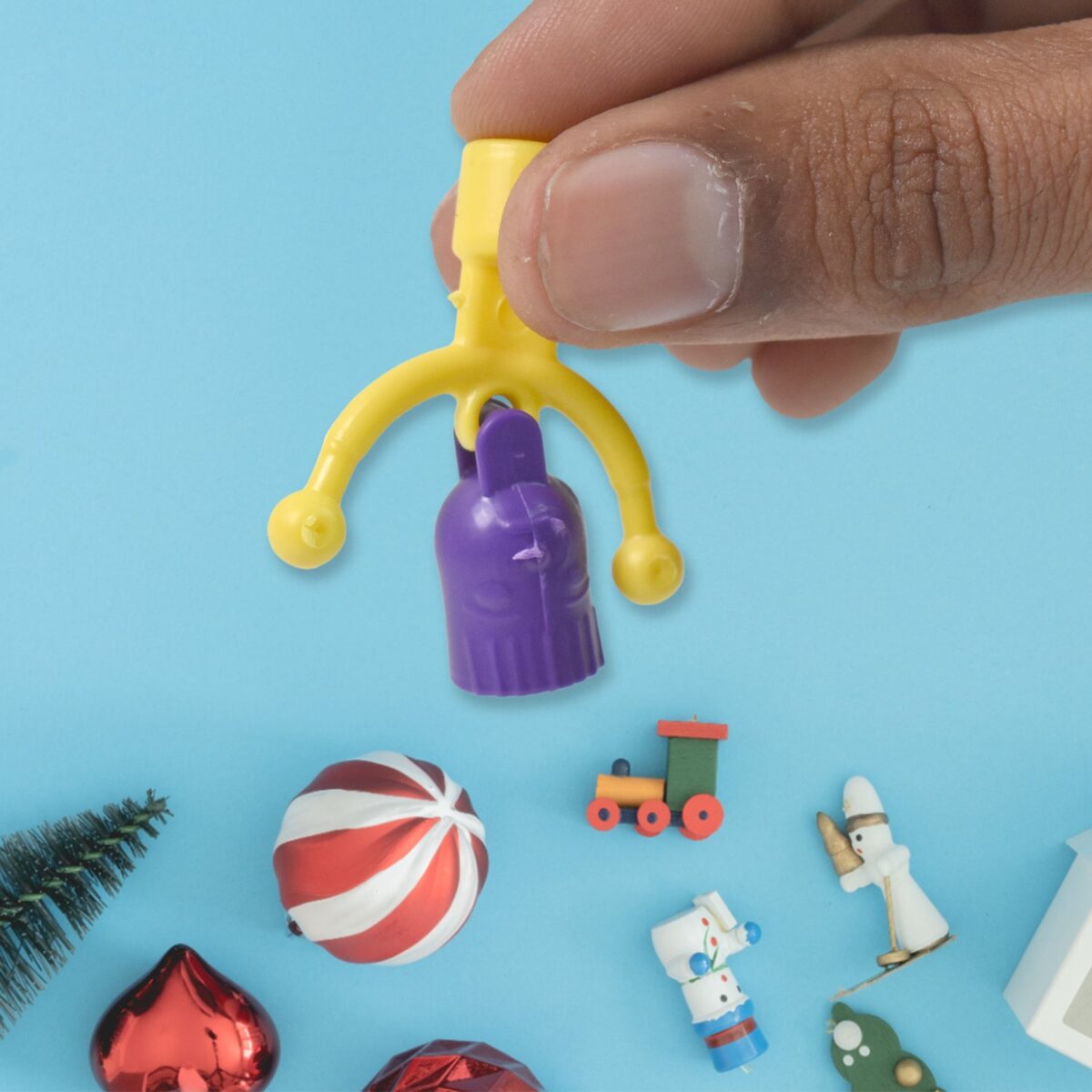 Bell Shape Pencil Top Promotional toys (1 Pc / Mix Colour & Design) - Image 3