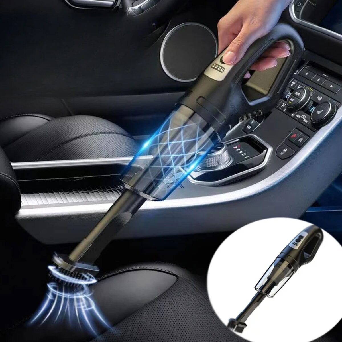 Wireless Handheld Car Vacuum Cleaner, 2 in1 Dust Buster (1 Set) - Image 1