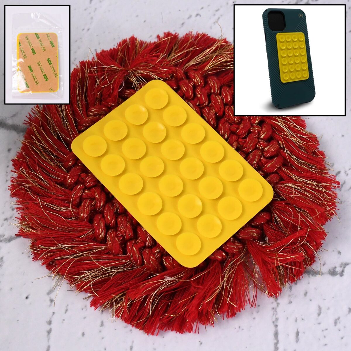 Suction Phone Case / Holder Mount (1 Pc / Mix Color) - Image 2